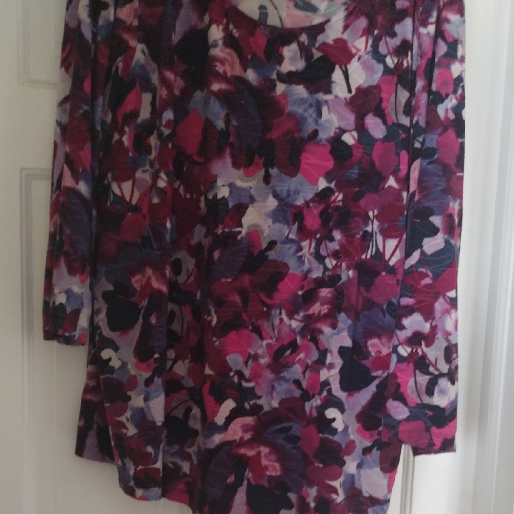 Multicolor Abstract Pattern Dress - Picture 2 of 4